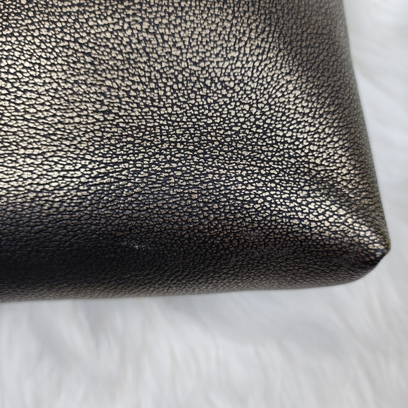 Coach Metallic Leather Turnlock Clutch Shoulder Bag - Picture 11 of 13